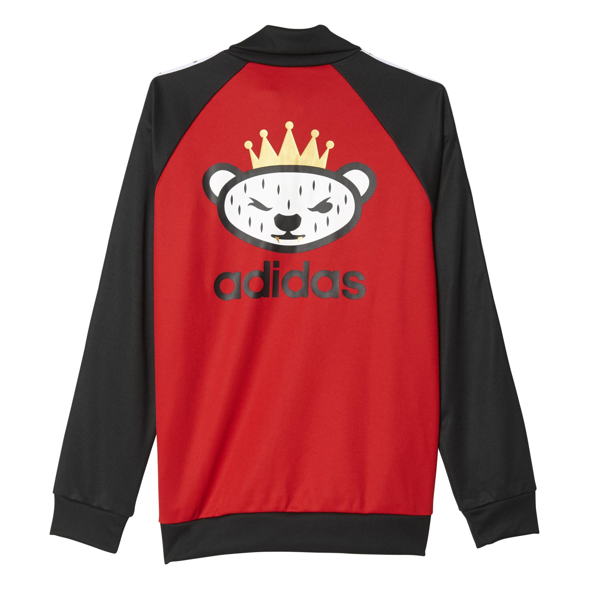 Adidas Originals Chaqueta Retro Bear By Nigo (rojo/negro/blanco)