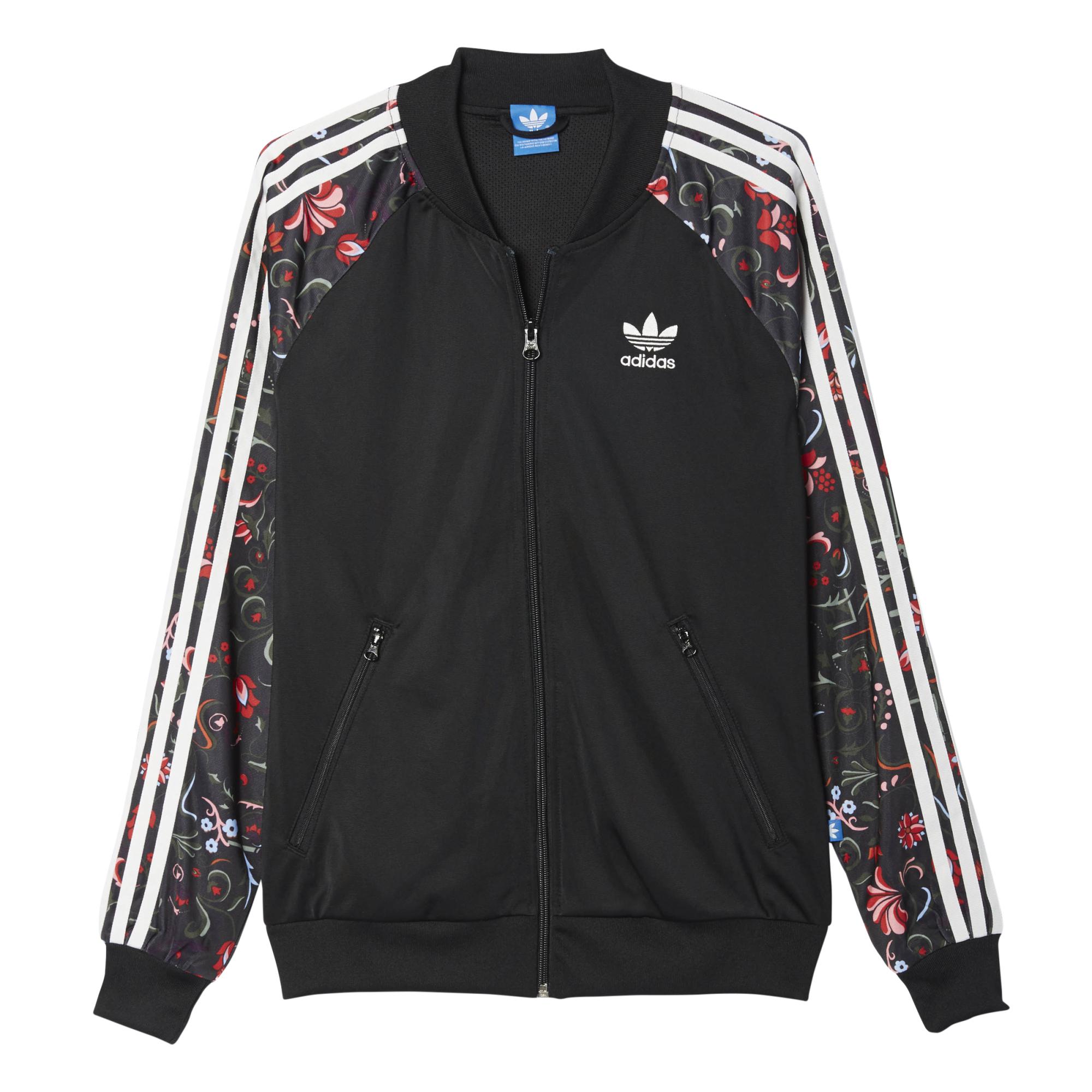 chaqueta adidas estampada