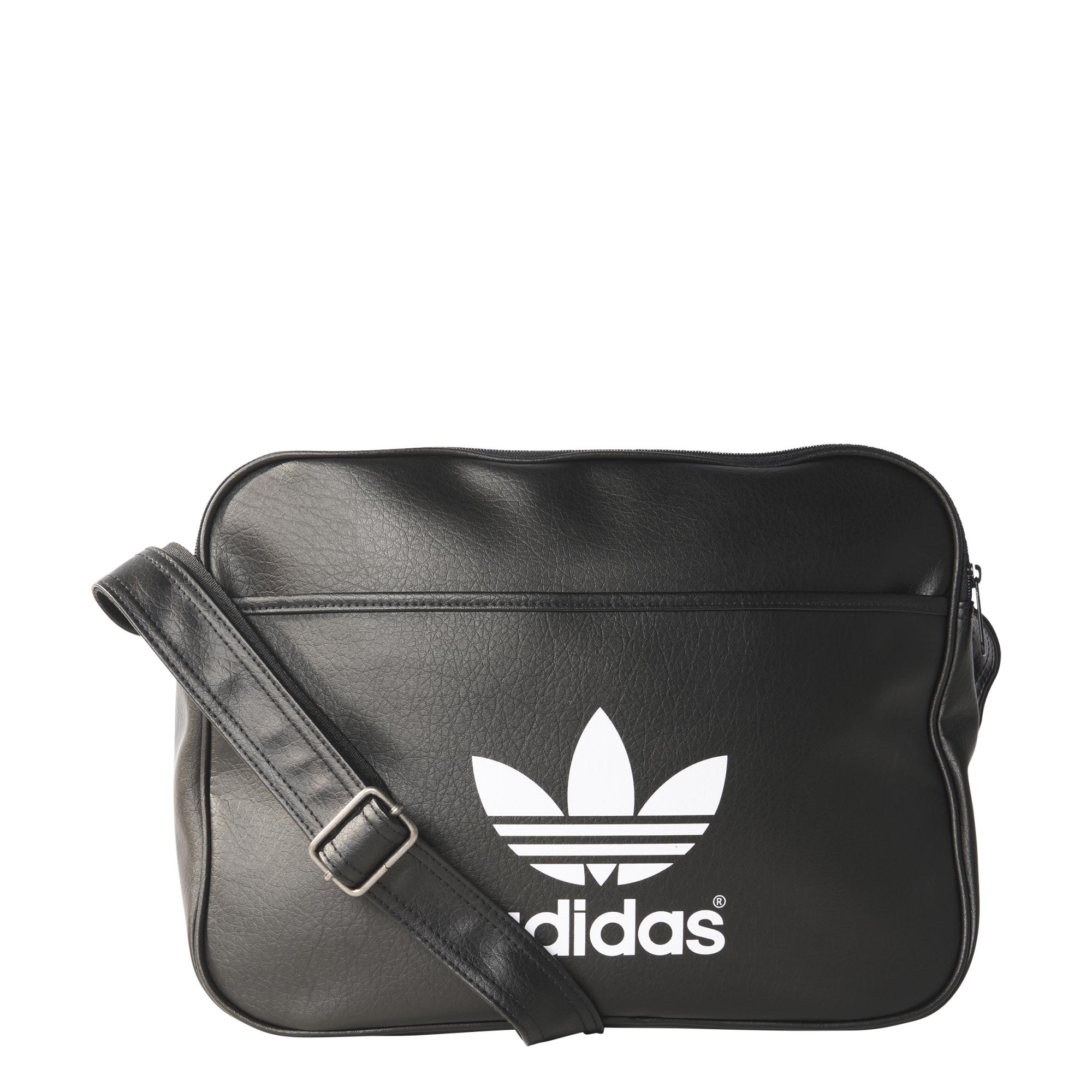 Sembrar Factura mensaje Adidas Bolso Airliner Classic Trefoil (negro/blanco)