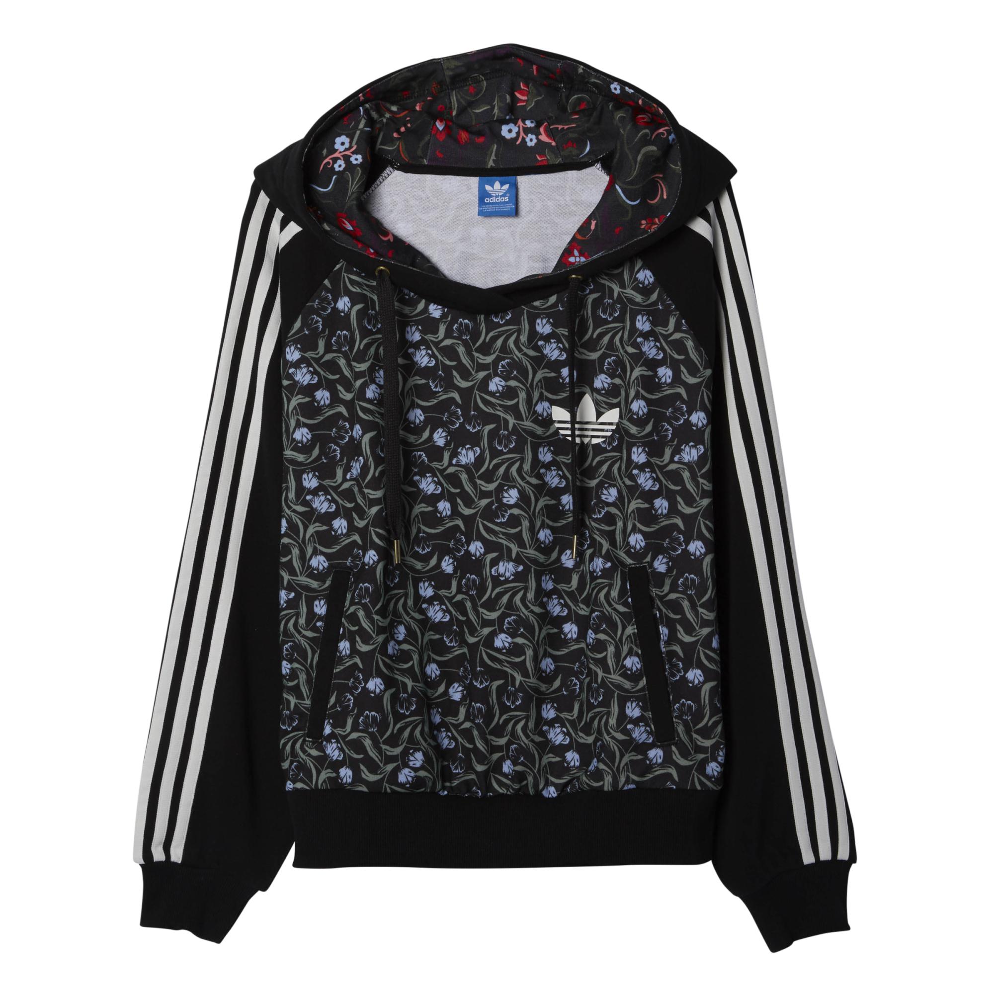 Refinamiento Juramento Misterioso Adidas Originals Mujer Sudadera Moscow Flower Printed Sleeve (ne