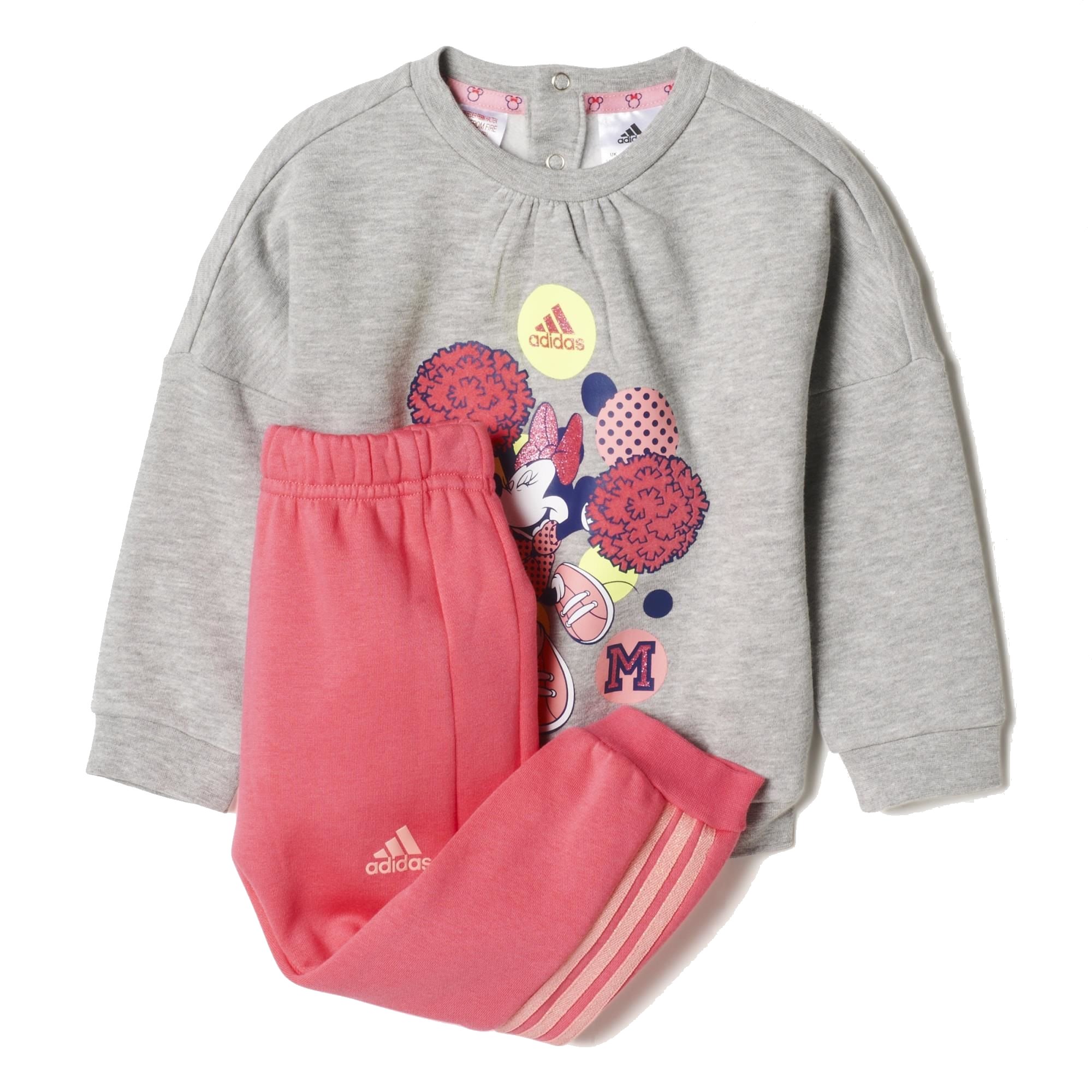 Adidas Chándal Disney Mouse (gris/rosa)