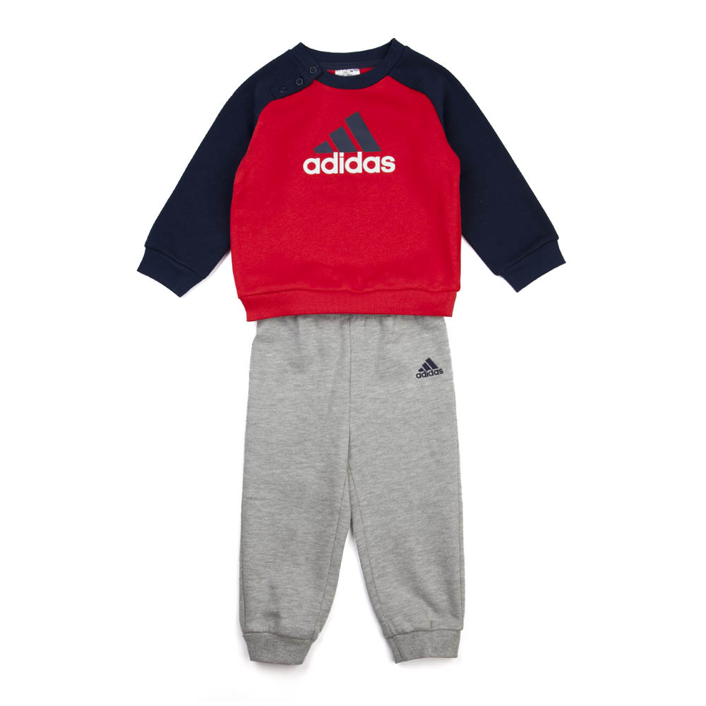 Adidas Bebé I J Logo Jogger (rojo/marino/gris)