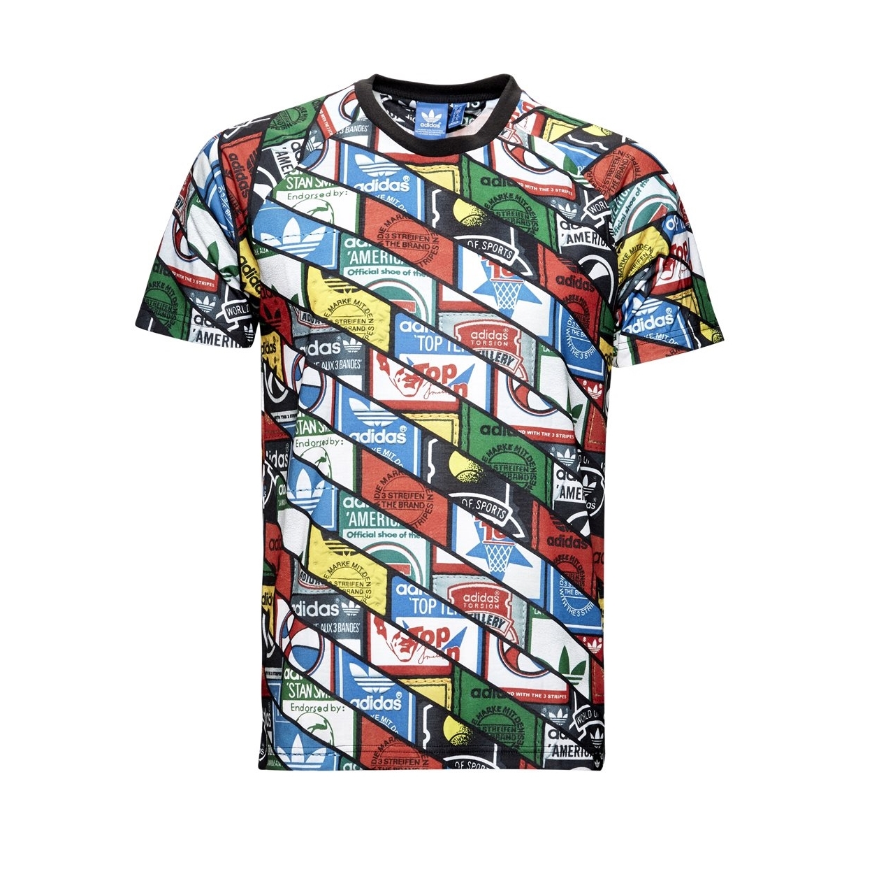 Adidas Originals Camiseta Tongue Allover Print (multicol