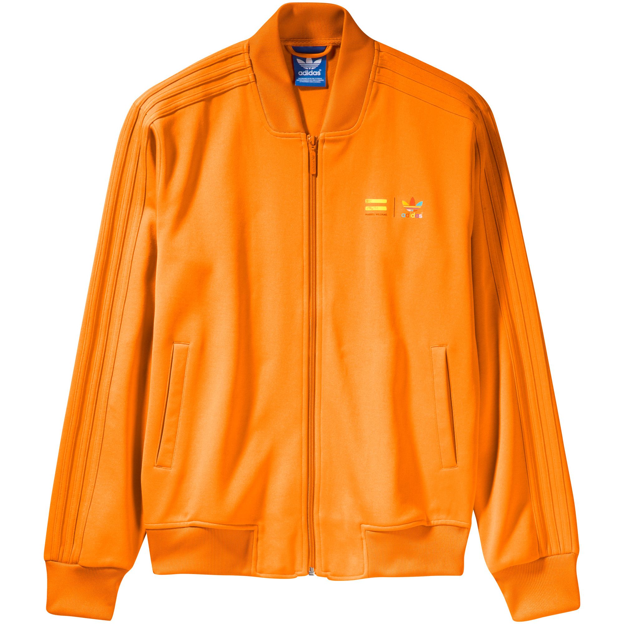 Adidas Chaqueta Color Superstar Pharrel (naranja)