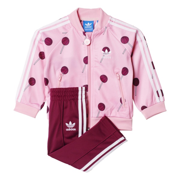 Adidas Originals Chándal Bebé Basketball (rosa/magenta