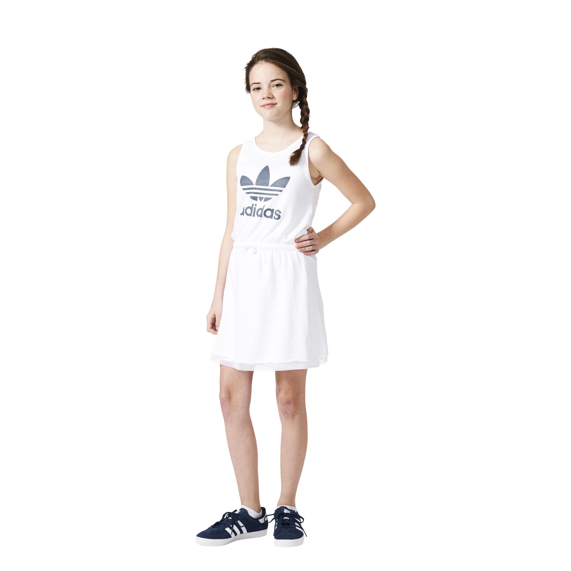 Adidas Originals Girls Tenis (blanco)