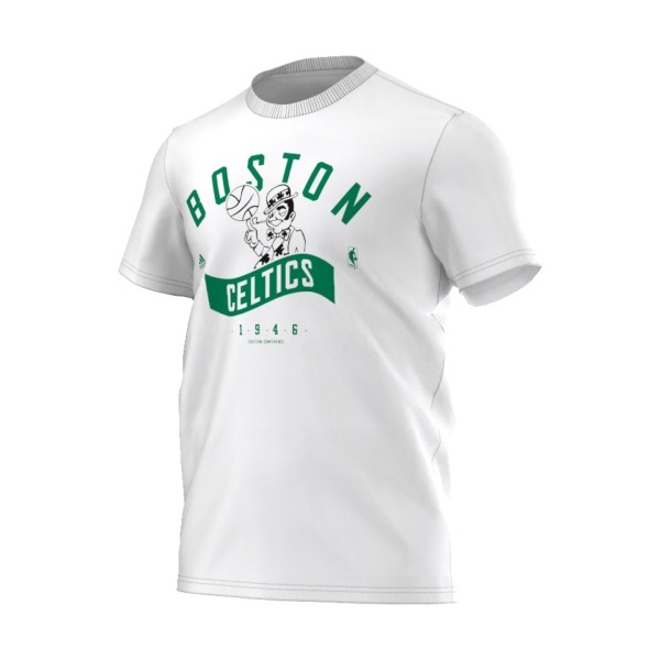 Adidas Camiseta (blanco/verde)