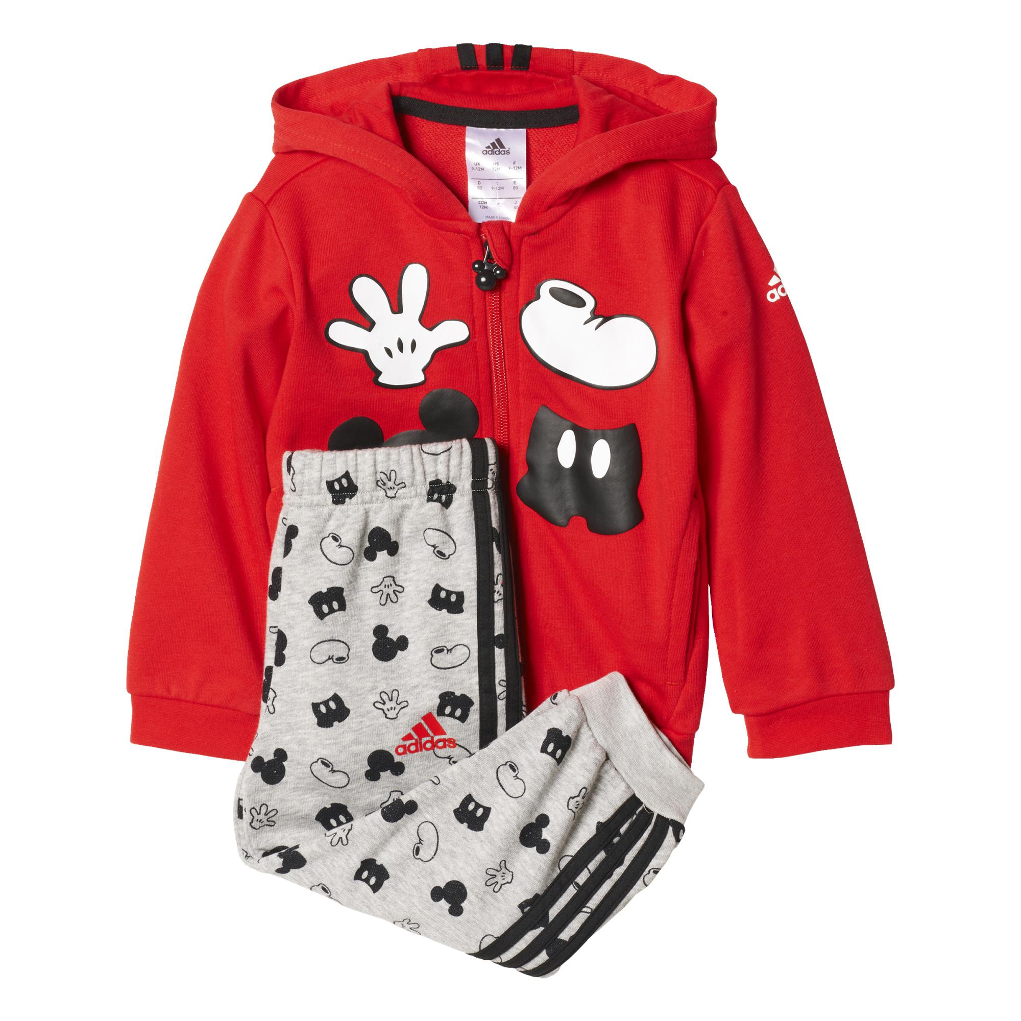 Cortés Cuestiones diplomáticas Cooperación Adidas Chándal Bebé Disney Mickey Mouse (rojo/gris/negro)