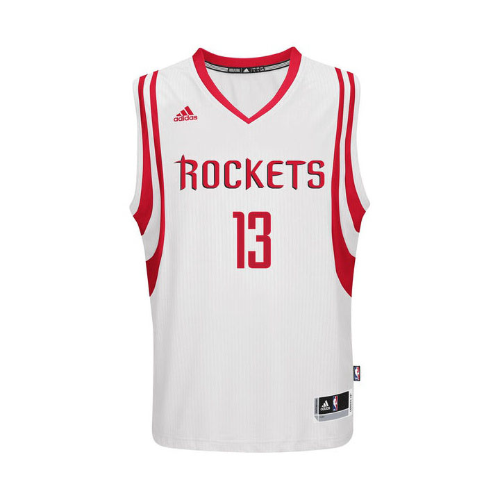 Camiseta Harden Rockets (white/red)
