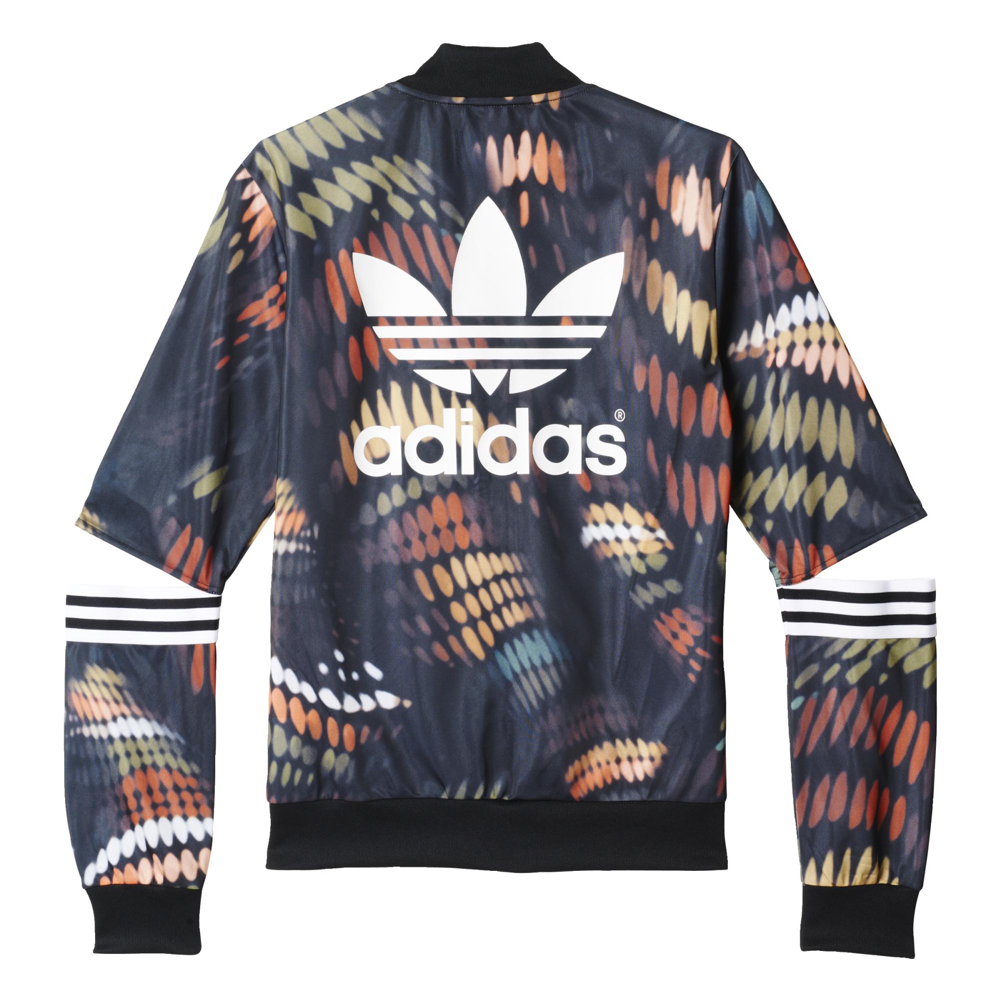 Adidas Originals Chaqueta Cut Out Circus Track Top By Rita Ora