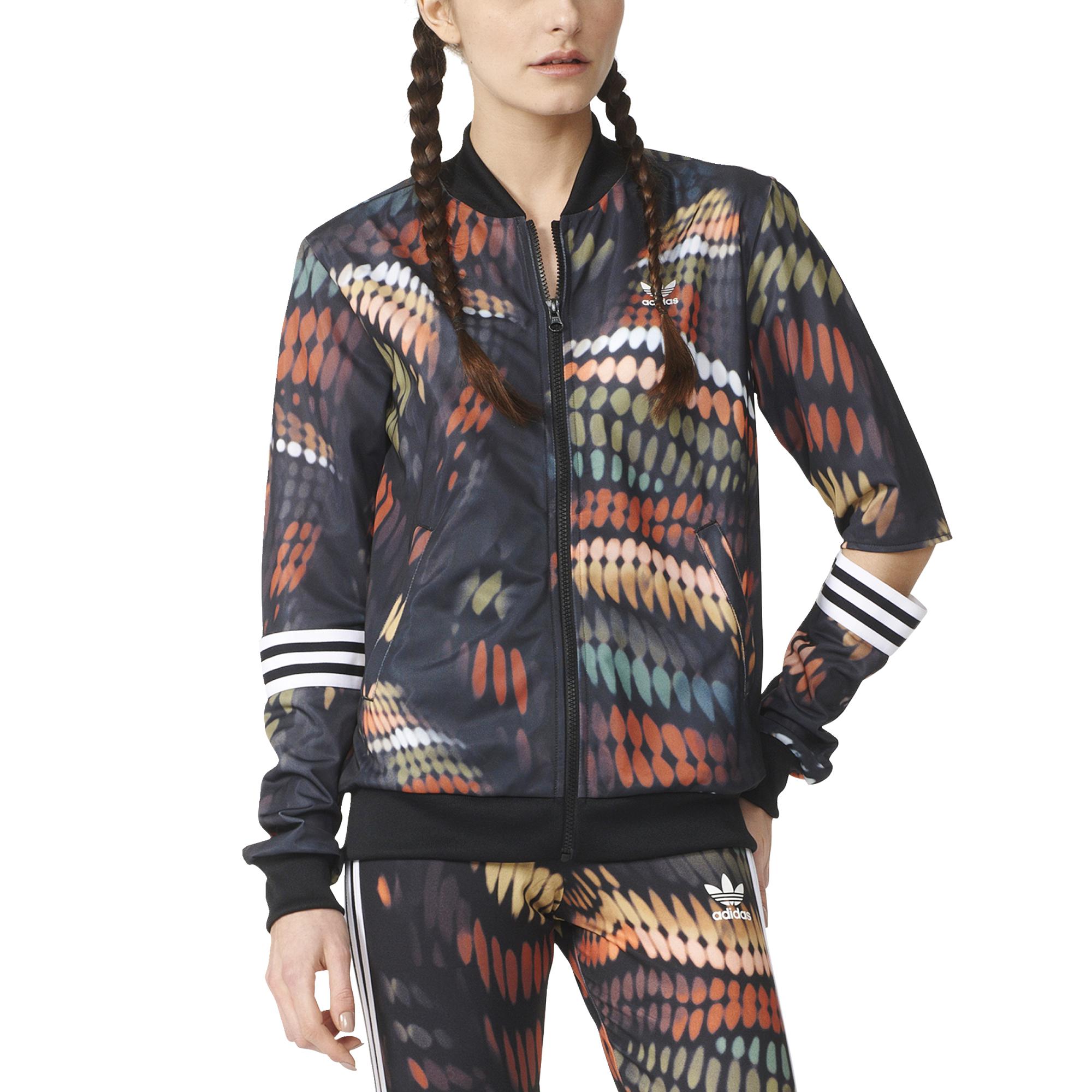 adidas originals by rita ora cutout track jacket