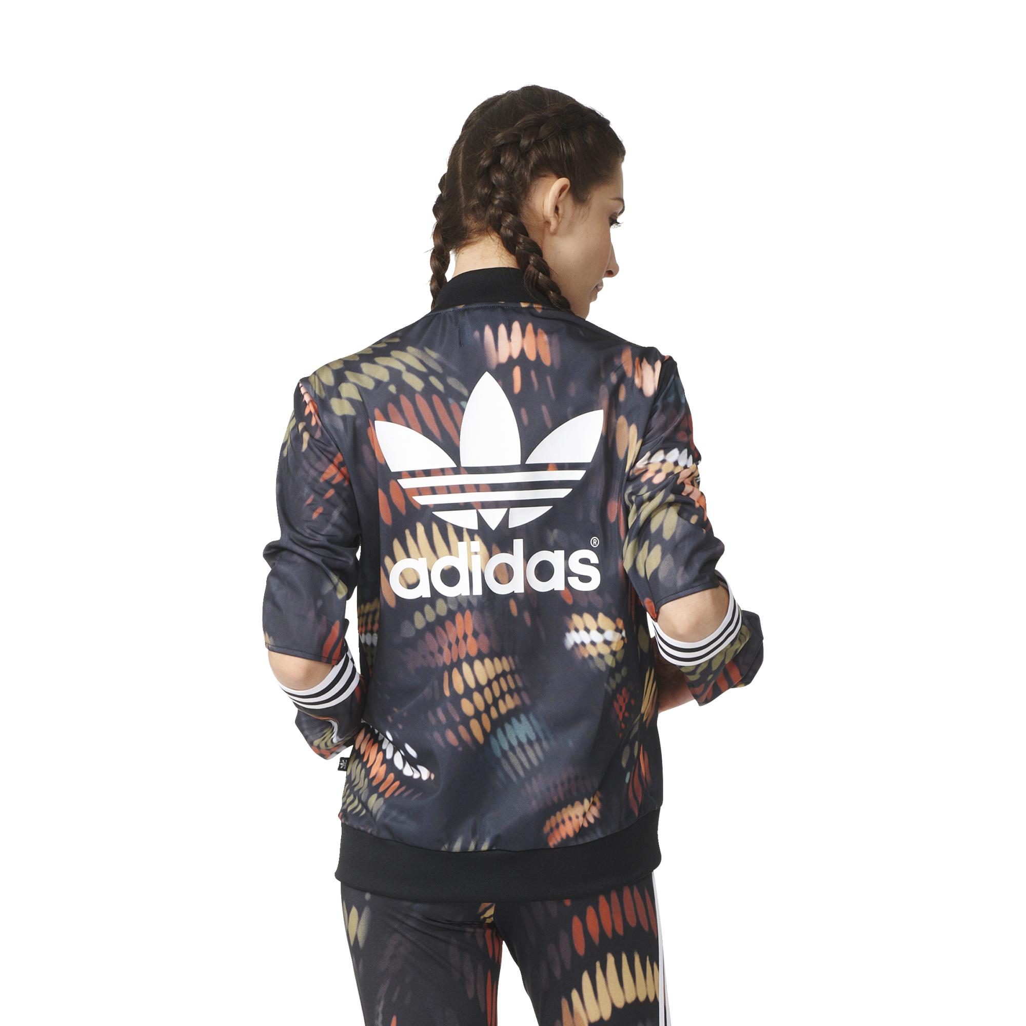 adidas originals by rita ora cutout track jacket