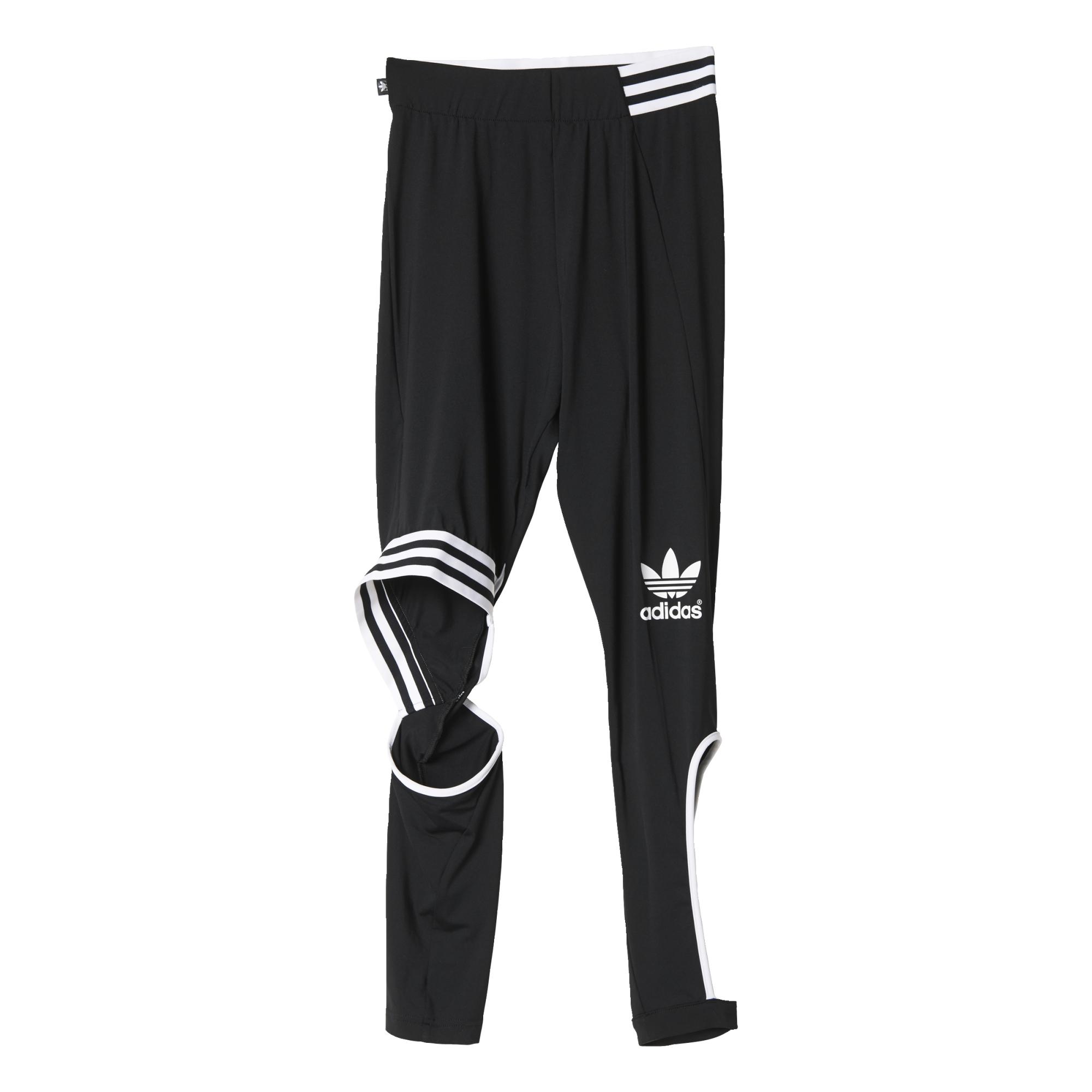 barril Involucrado Janice Adidas Originals Leggins Gymnasts By Rita Ora (negro/blanco)