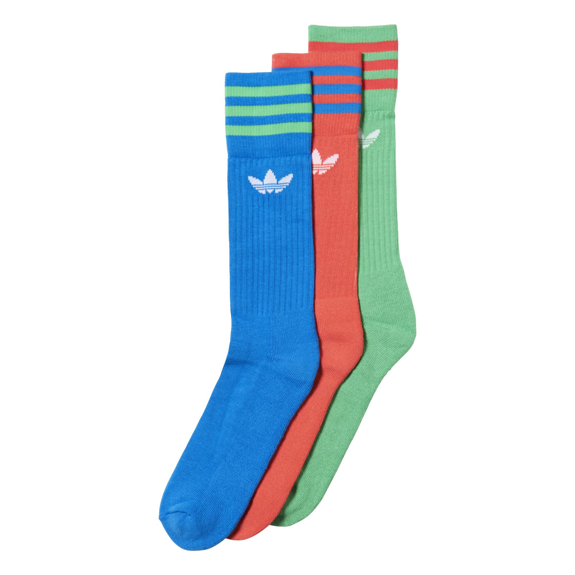 Adidas Originals Calcetines Classic Solid (azul/lima/ro