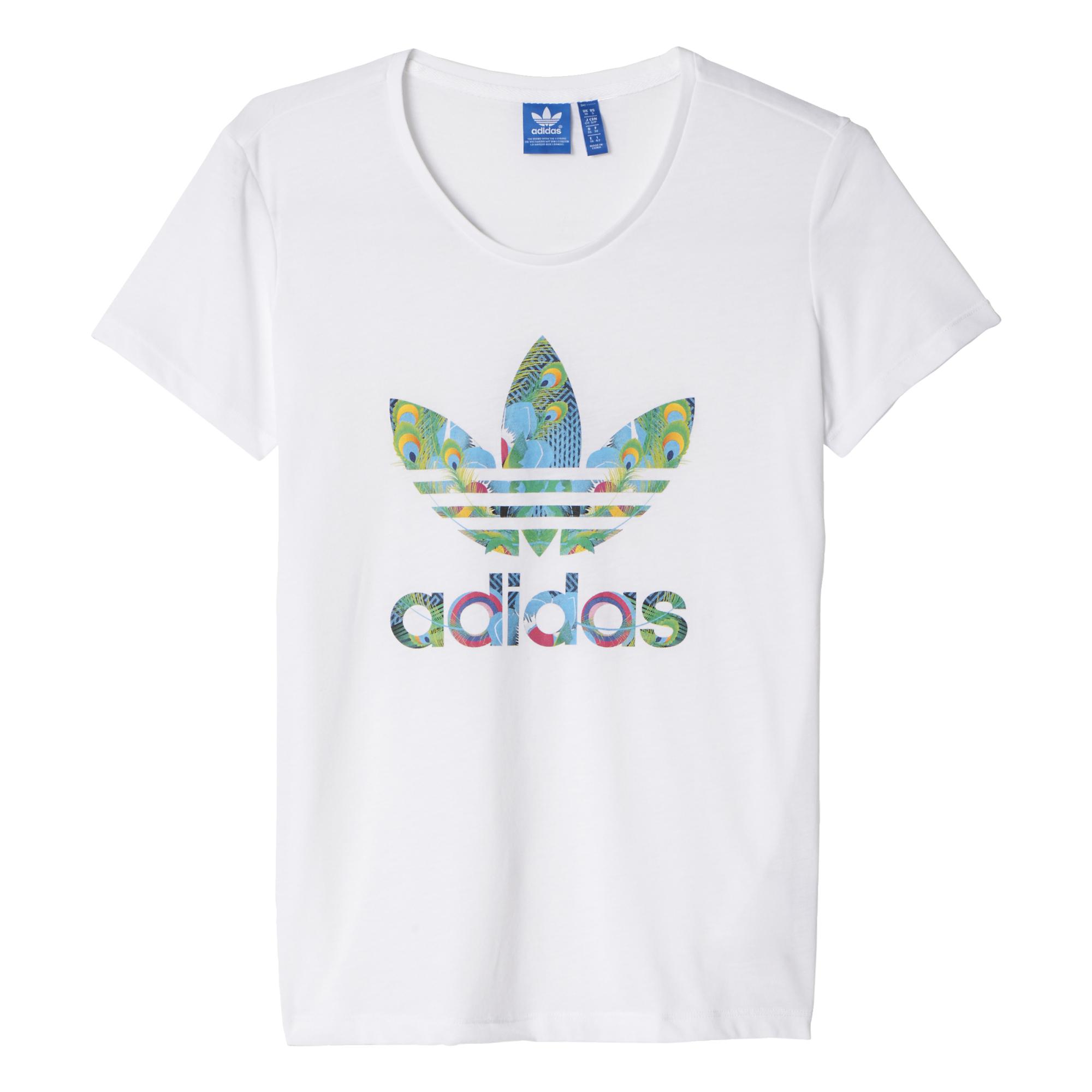 Adidas Originals Bird Logo (blanco/multicolor)