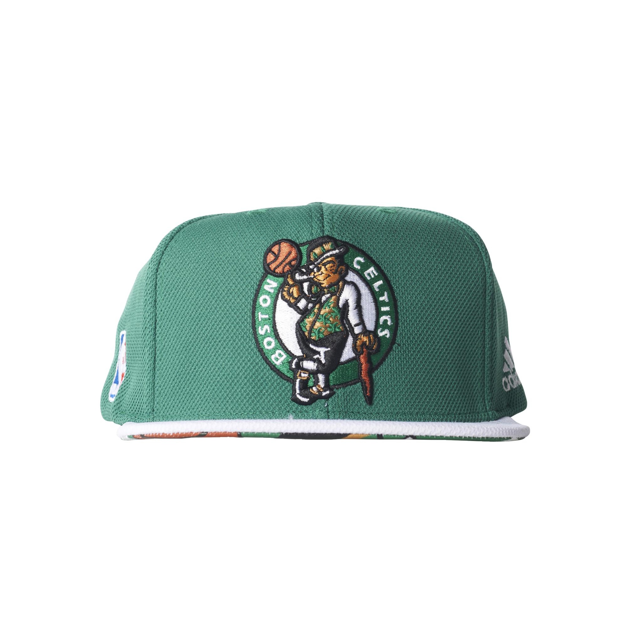 gobierno detalles conversión Adidas NBA Gorra Flat Cap Celtics (verde/blanco/negro)