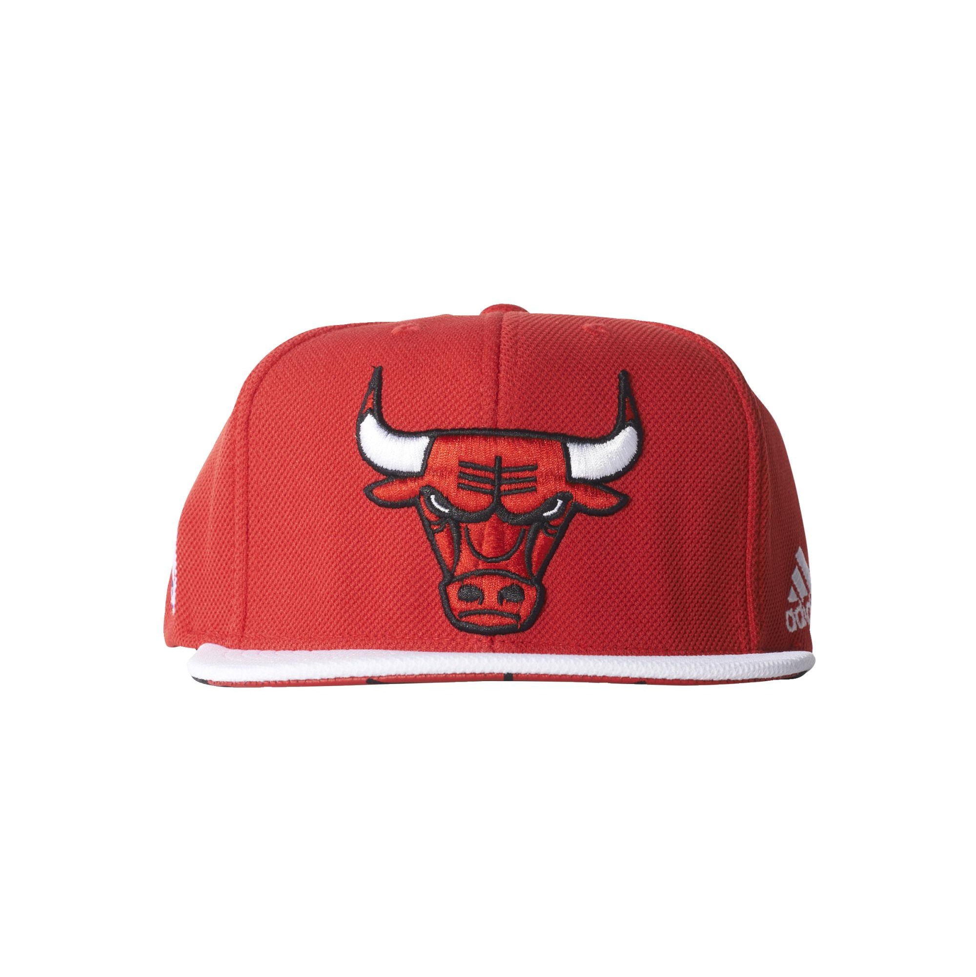 Adidas NBA Gorra Flat Cap (rojo/blanco)