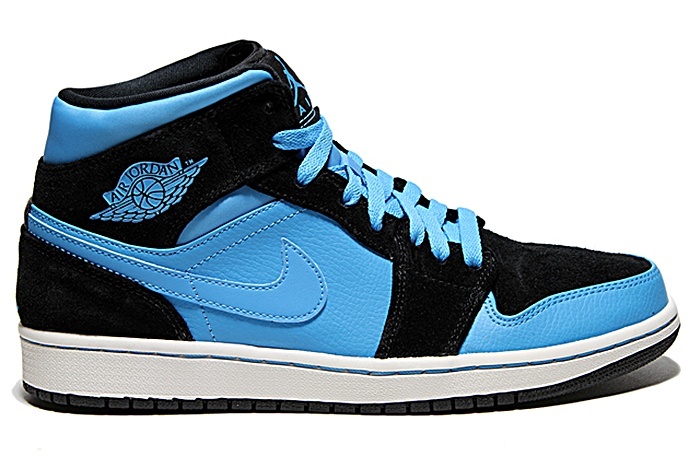 jordan 1 azul con negro