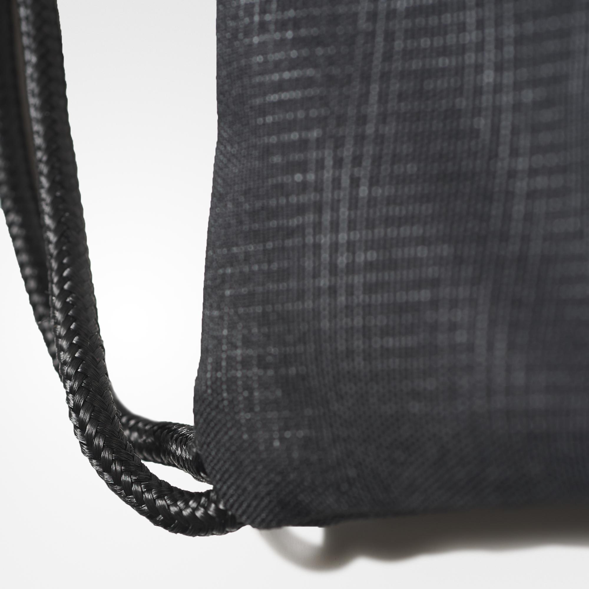 Encommium empujoncito Desplazamiento Adidas Bolsa de Cincha Training (negro/gris)