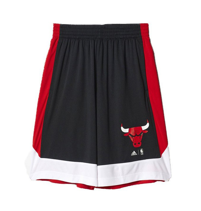 deslealtad dueño Para aumentar Adidas NBA Short Junior Winter Hoops Chicago Bulls (negro/rojo/b