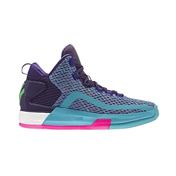 Parche Escultura sexual Adidas J Wall 2 Boost J "All Star" (morado/turquesa/rosa)