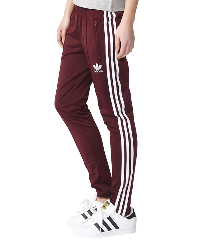 Mujer Pantalón Superstar Track (maroon/lide