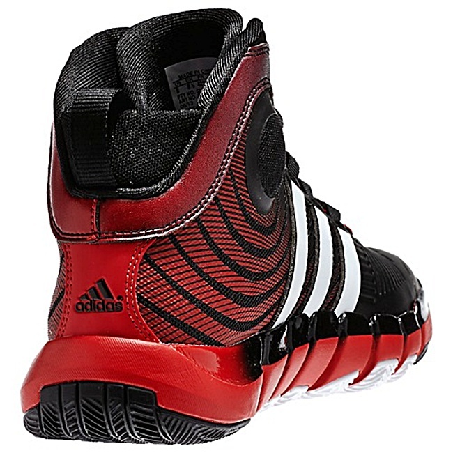 adidas negro con rojo