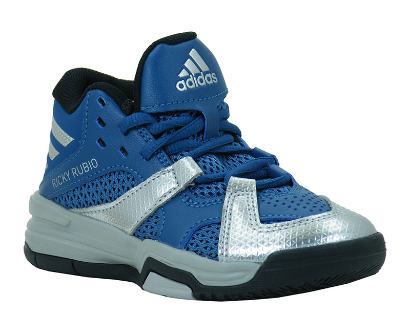 lago tanque Salida Adidas First Step K Ricky Rubio (azul/plata/gris)