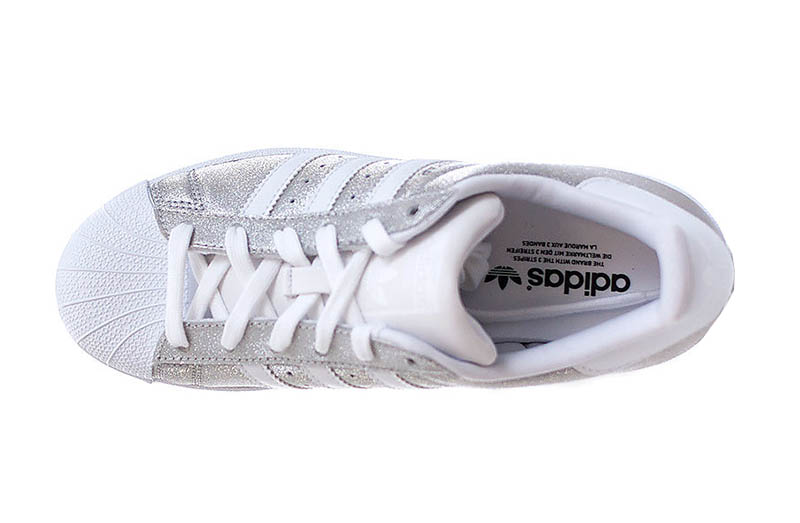 El otro día Nuevo significado Críticamente Adidas Originals Mujer Superstar "Silver Crystal" (plata purpuri