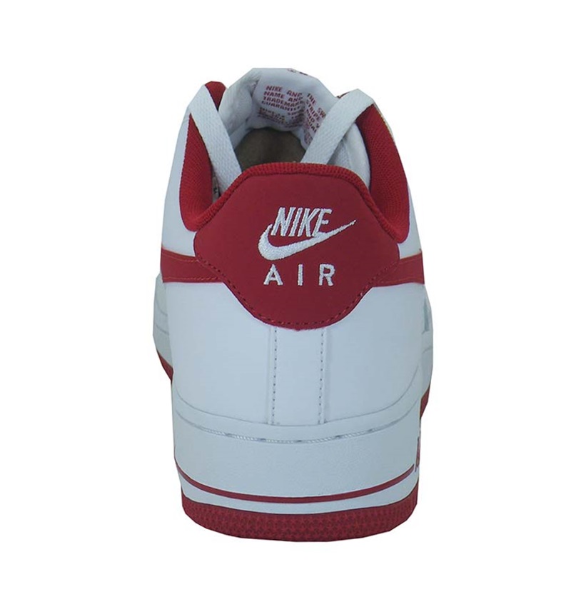 nike air force blanco y rojo