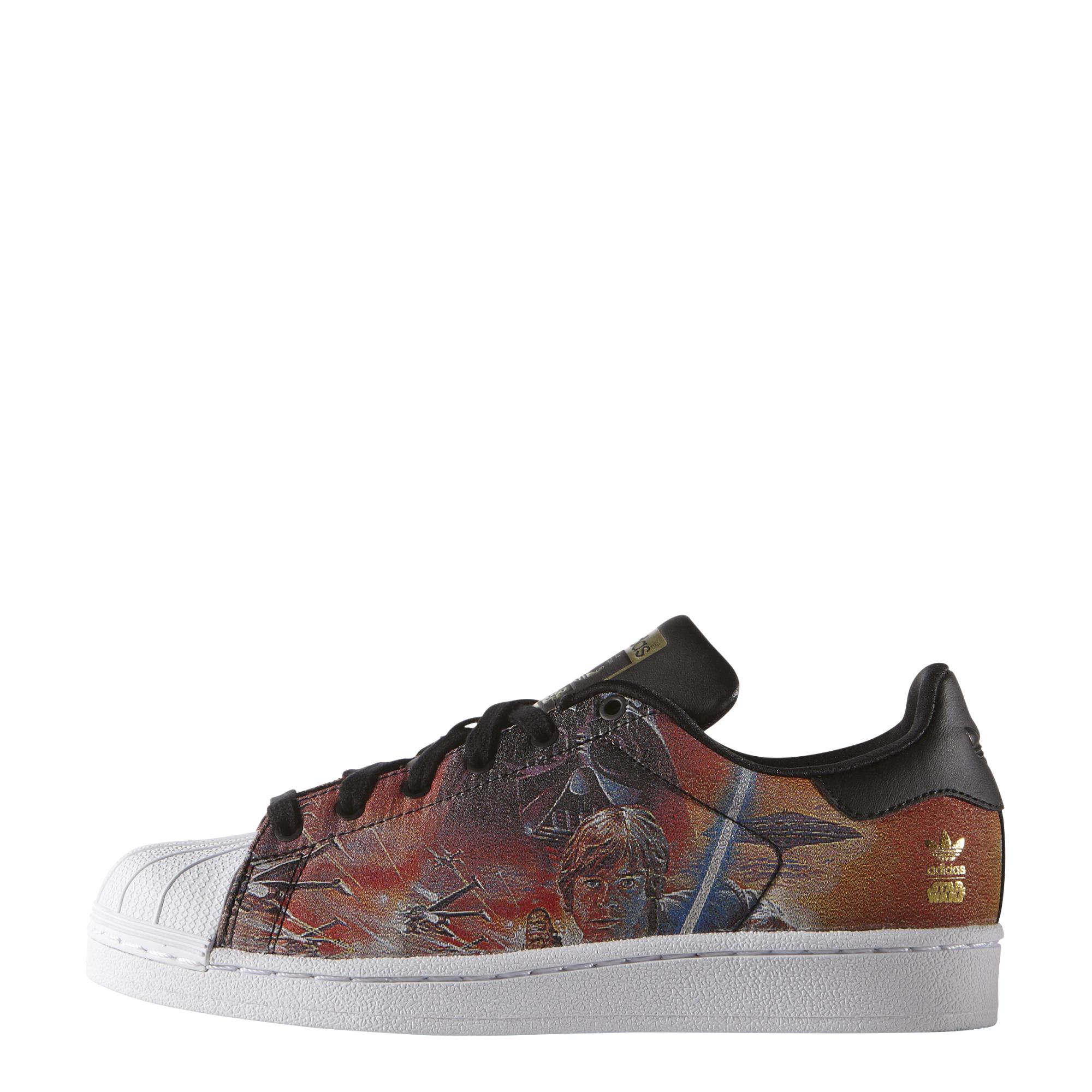 saldar Corroer Impulso Adidas Originals Junior Superstar Star Wars Archive (multicolor)