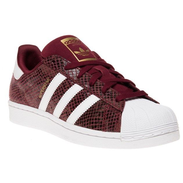 Adidas Originals Superstar Snake Kids "Maroon"