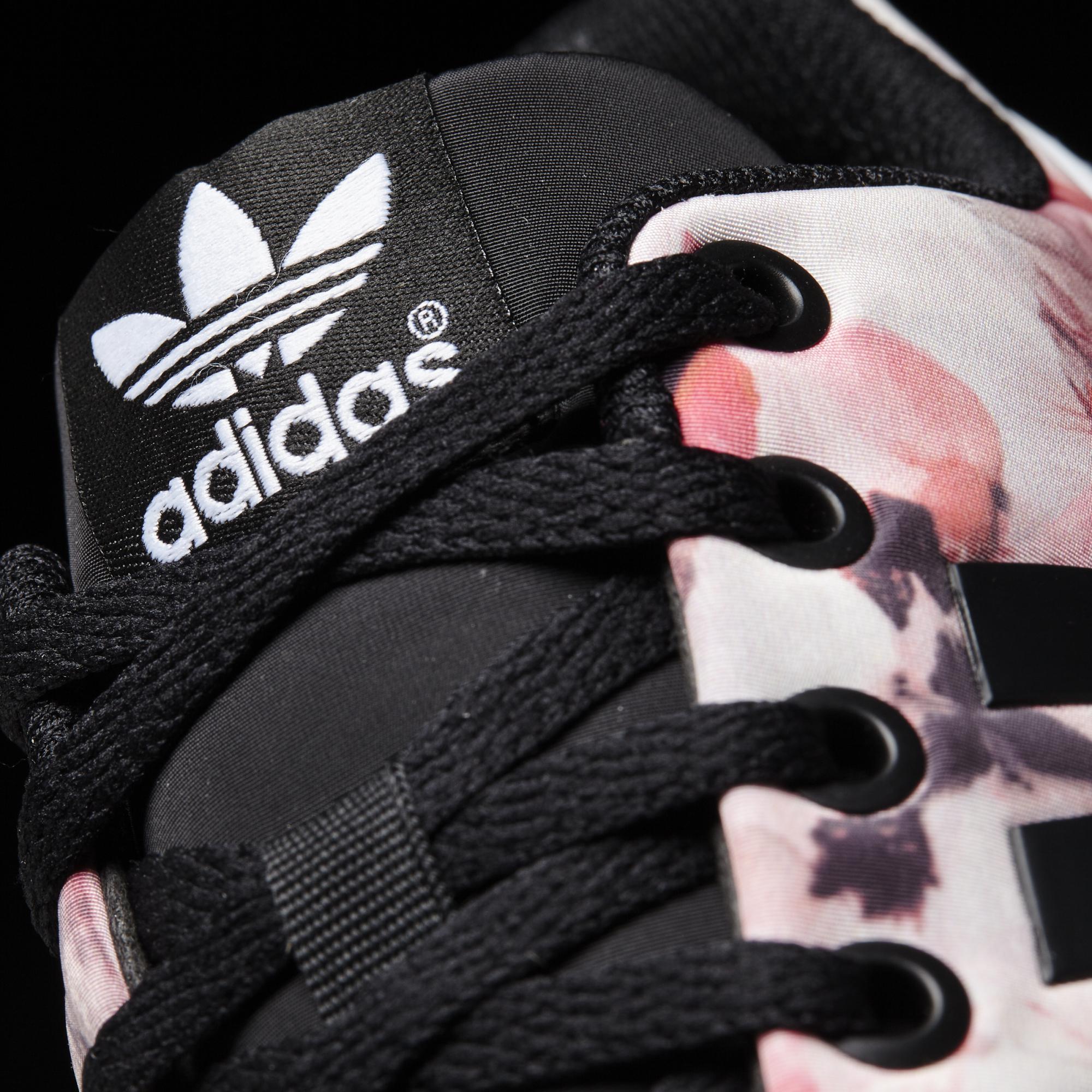 Adidas ZX K "Flowers" (rosa/blanco/negro)