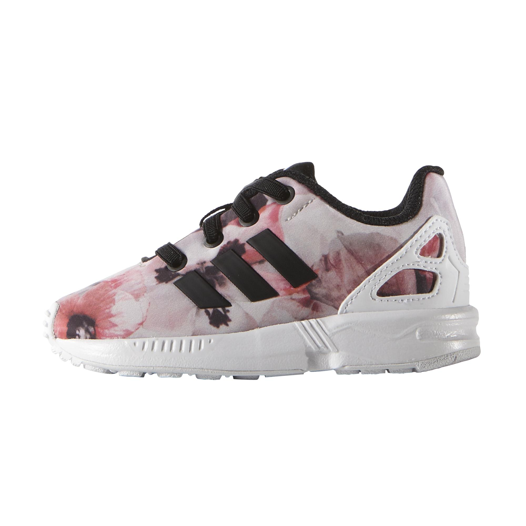 Originals ZX Flux I "Little Flowers" (rosa/blanco/negr