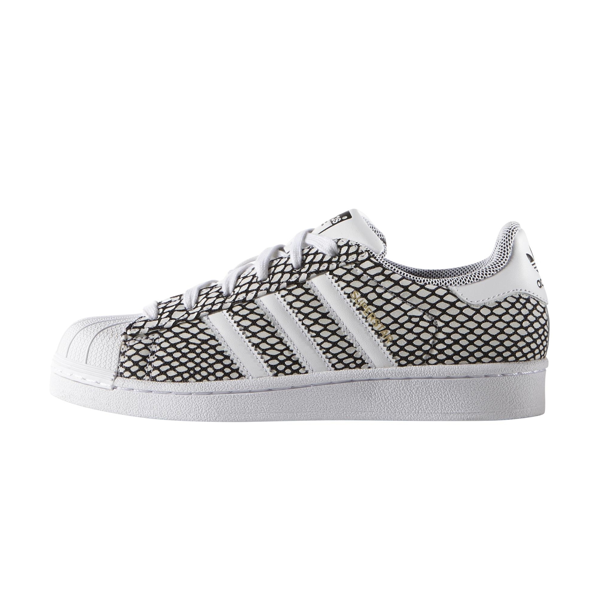 sabiduría Etna Perth Blackborough Adidas Originals Superstar Snake Kids (blanco/negro)