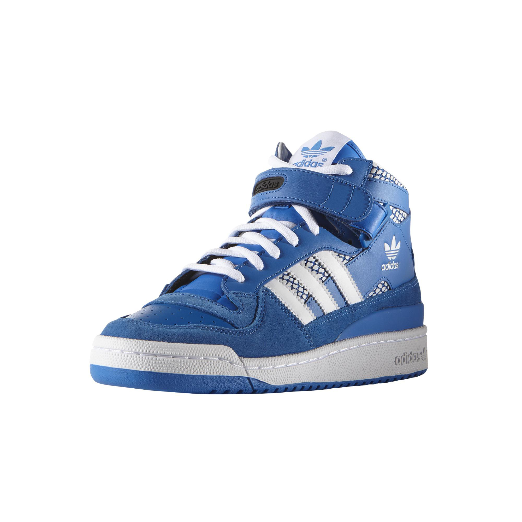 Adidas Originals Forum Mid RS Blue" (azul/blanco)