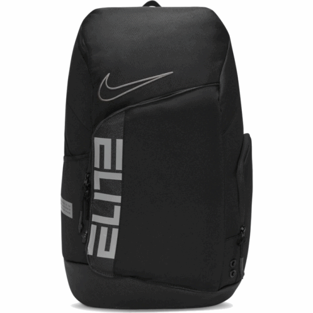 Elite Pro Basketball Backpack (32L) "Black-Cool Grey"