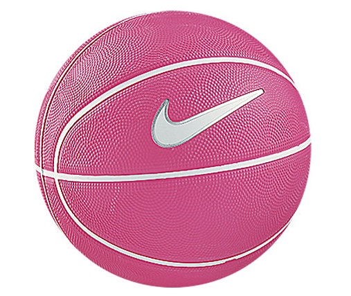 pelota nike rosada