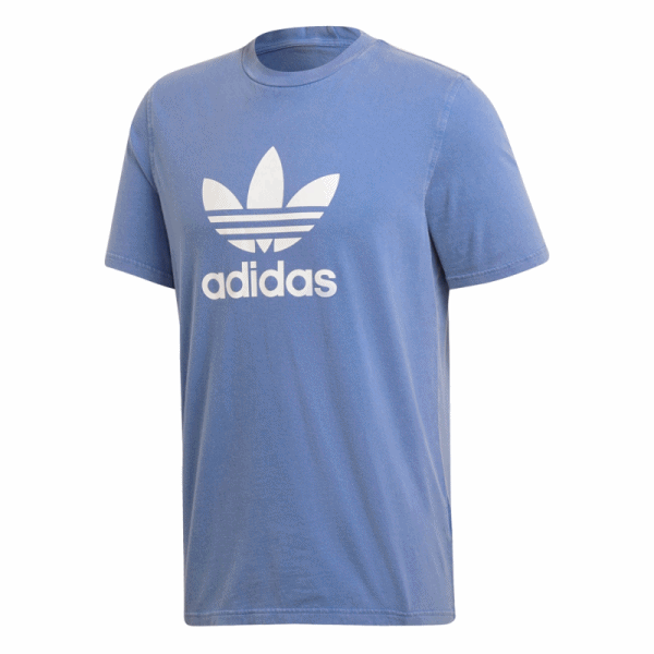 borde Barry veneno Adidas Originals Trefoil T-Shirt (Blue) - manelsanchez.com
