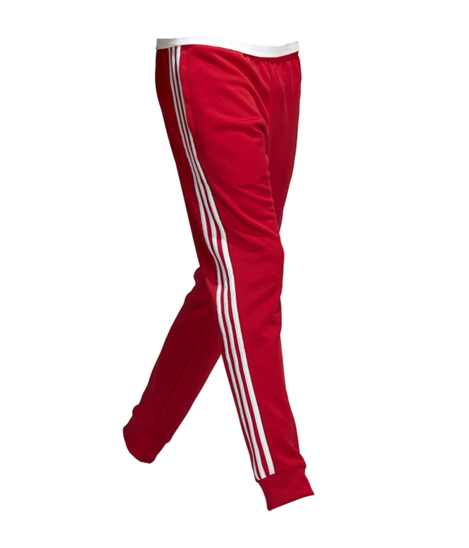 Adidas Originals Superstar Track Pants (Scarlet/ White)