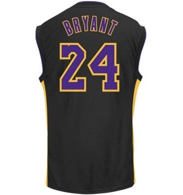 Adidas Camiseta Réplica Kobe Bryant Lakers (negra/purple)