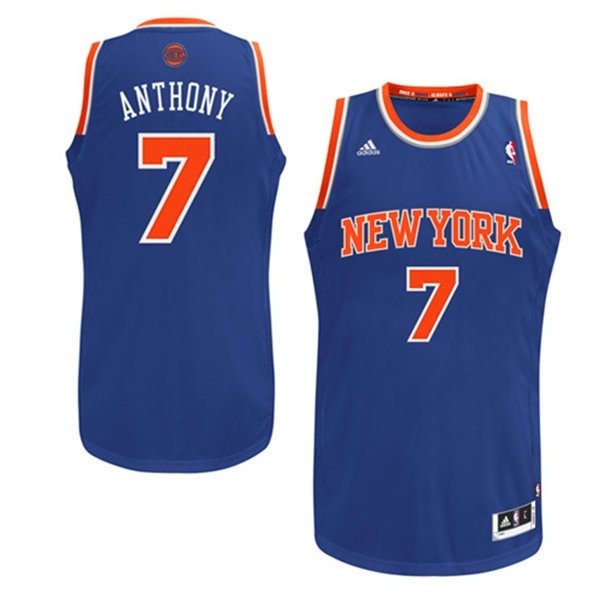 Fuente Comparación cheque Adidas Camiseta Swingman Carmelo Anthony (azul/naranja)