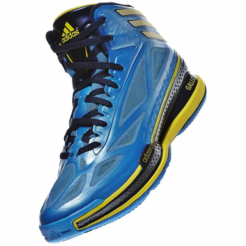 Temporada Supervivencia recibo Adidas Adizero Crazy Light "Gallinari" (celeste/amarillo/marino)