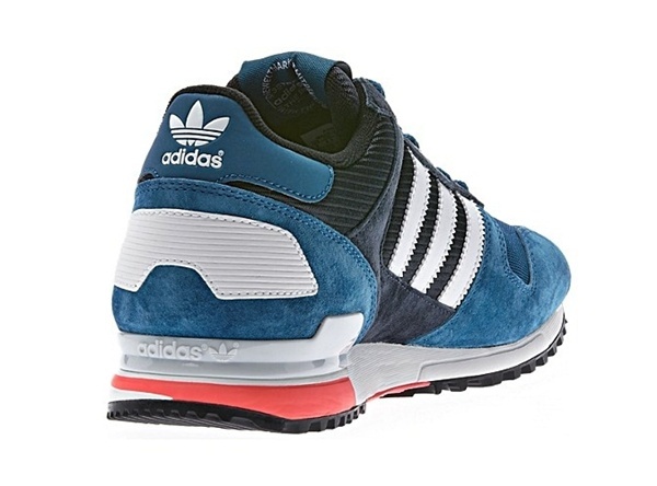 Creo que Perú Viento fuerte Adidas Originals ZX 700 (Azul/Negro/Blanco)