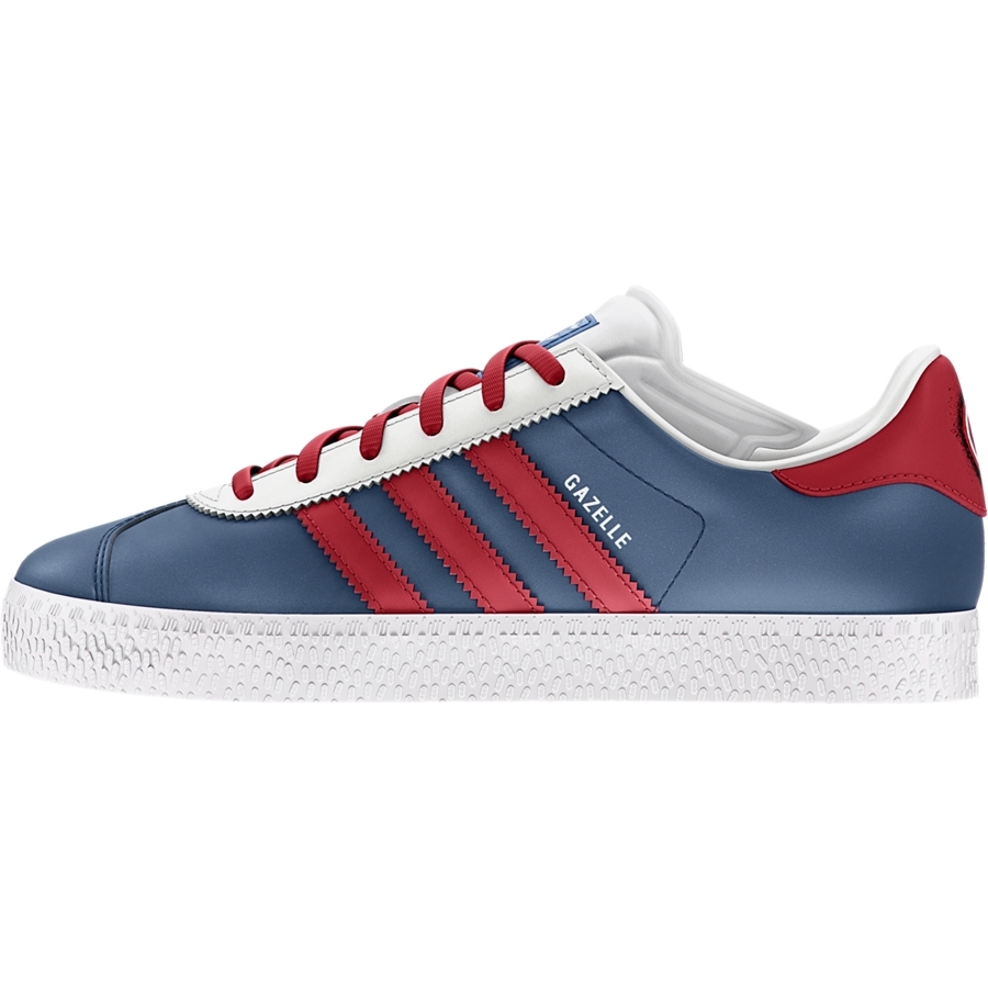 Adidas Galleze Capitan America 36 37 azul rojo