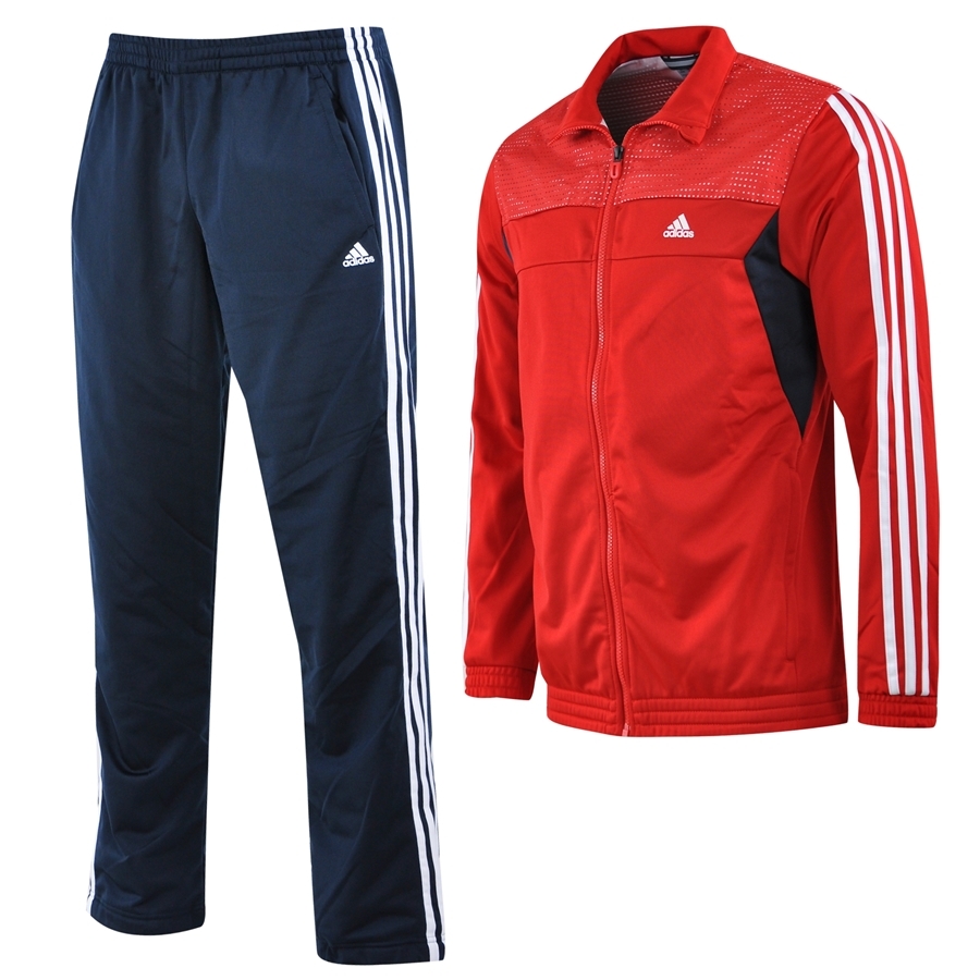 que te diviertas Cívico Aventurarse Adidas Chándal TS Train Kenit OC (rojo/marino/blanco)