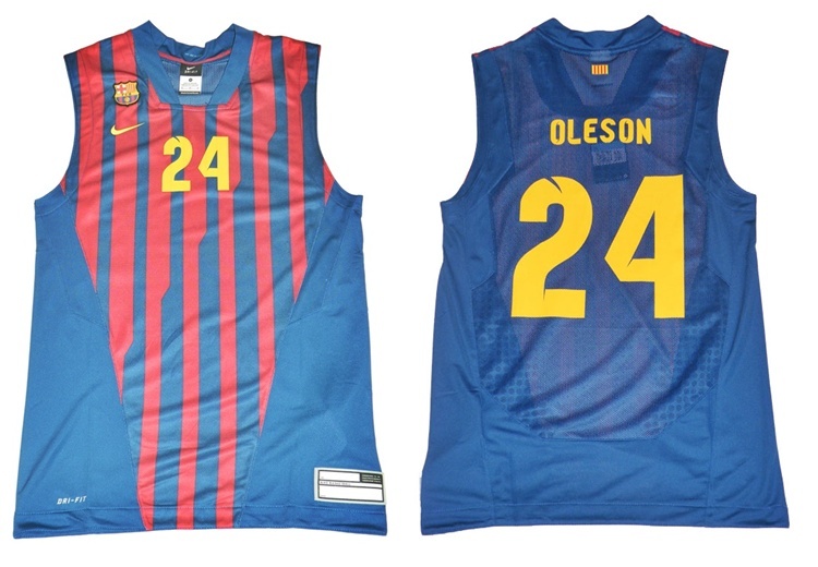 Camiseta de Oleson FC Barcelona Basket 2012/2013