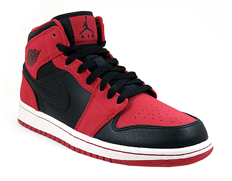 jordan retro 1 negro con rojo