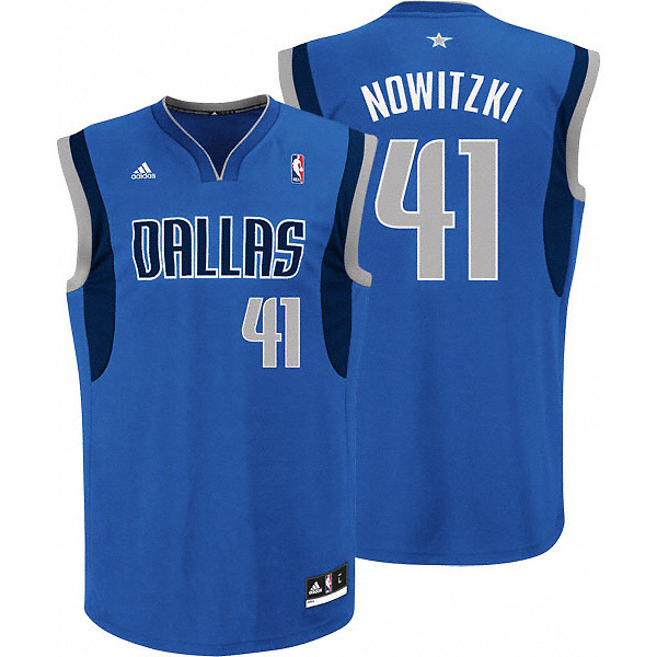 Adidas Réplica Nowitzki Dallas (azul)