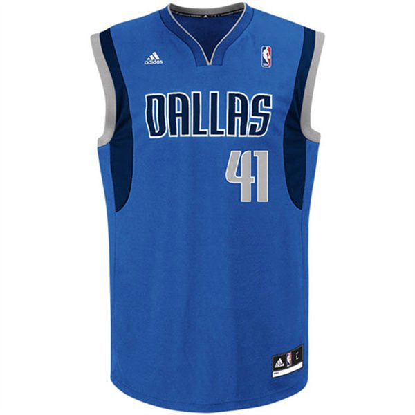 Adidas Réplica Nowitzki Dallas (azul)